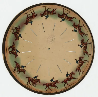 The zoopraxiscope--Horse galloping, 1893