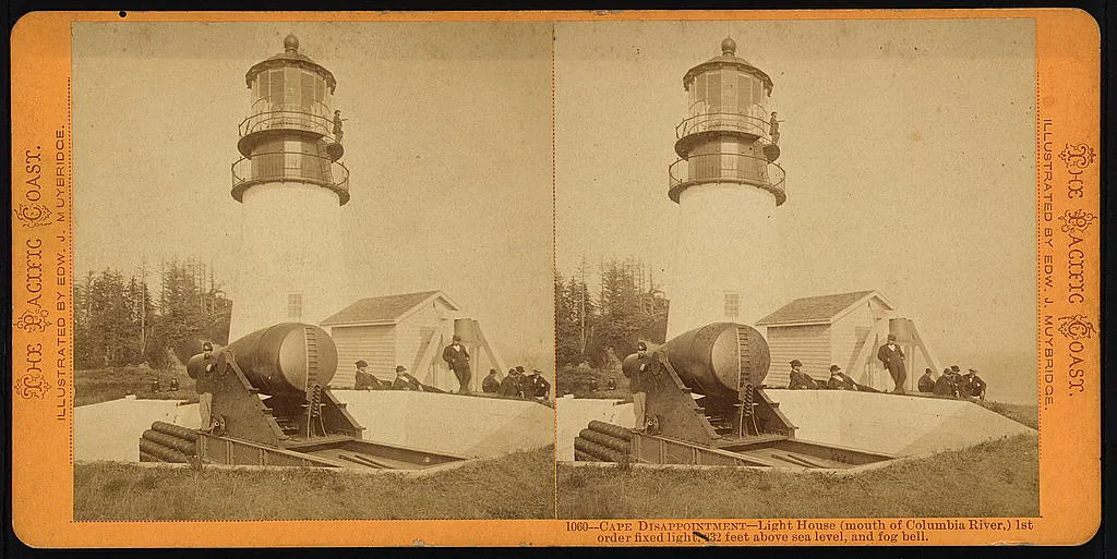 Cape Disappointment-Light House (mouth of Columbia River,) 1st order…, Washington, 1870