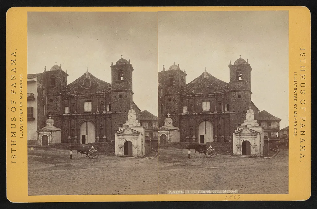 Panama. Church of La Merced, 1873