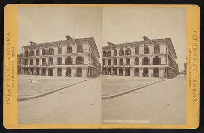 Panama. Grand Central Hotel, 1873