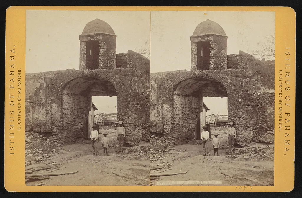 Panama. Gate de Las Monjas, 1873